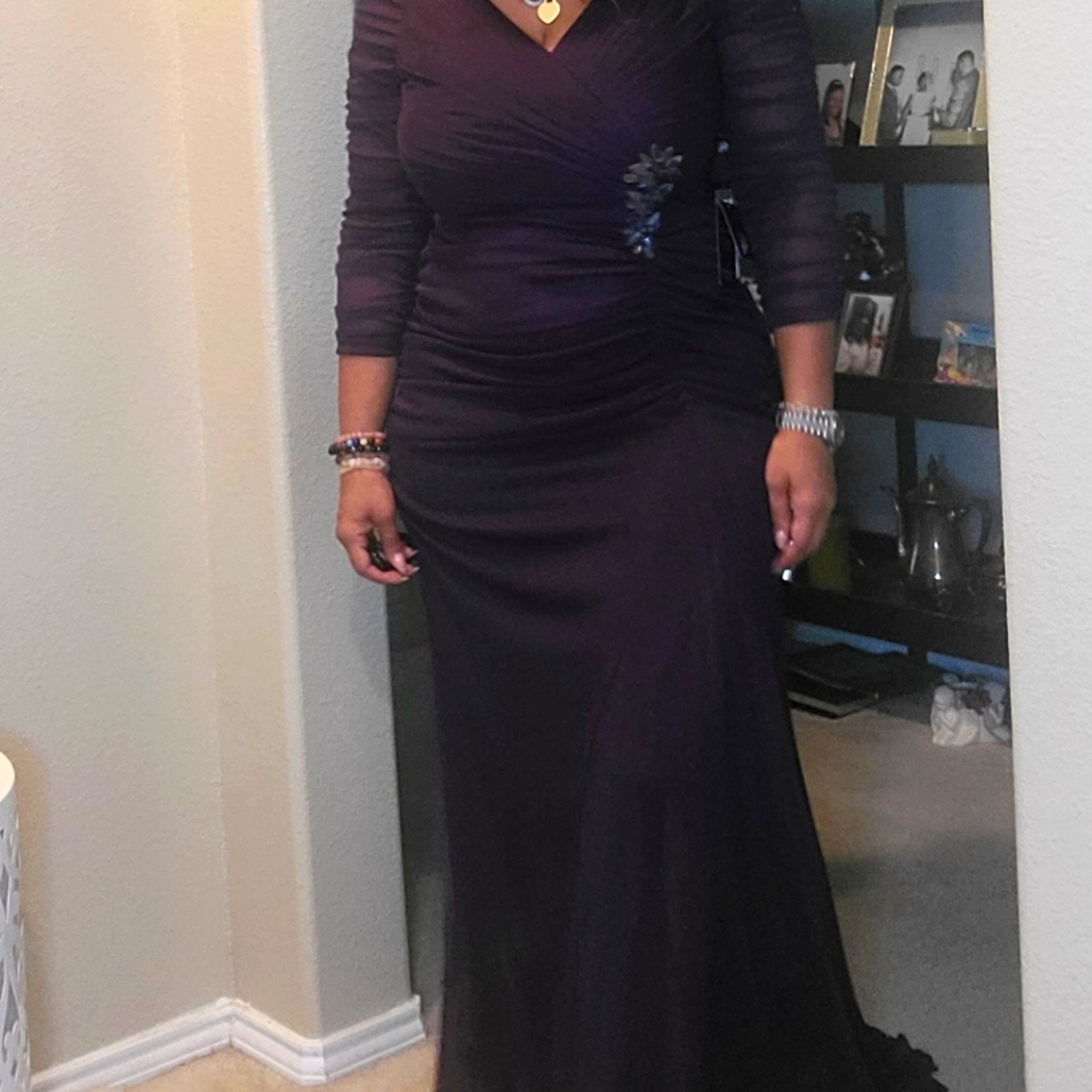 Eggplant formal_ mother of the bride